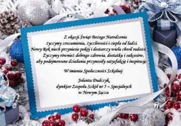 Życzenia świąteczne